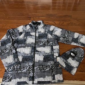 The North Face Long Sleeve Circaloft Abstract Printed Jacket - Size M